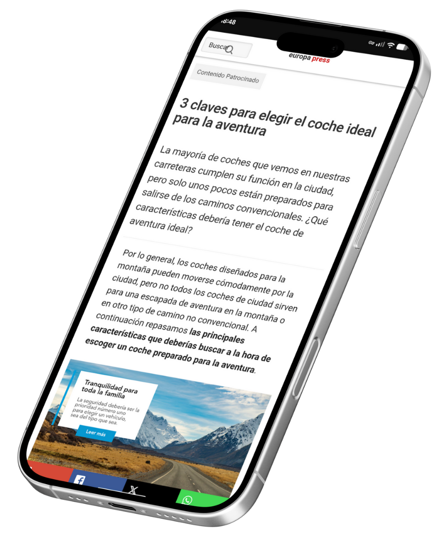Branded content mockup